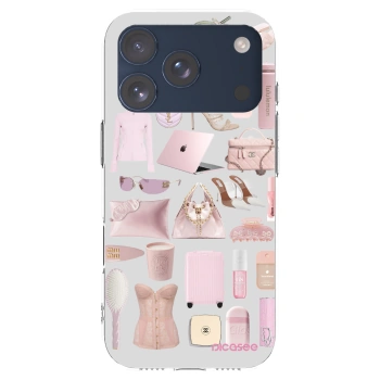 Picasee átlátszó szilikon tok az alábbi mobiltelefonokra Apple iPhone 17 Pro - Glam Babe