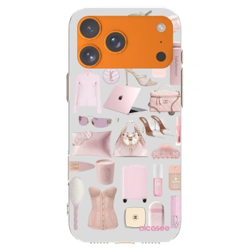 Picasee átlátszó szilikon tok az alábbi mobiltelefonokra Apple iPhone 17 Pro Max - Glam Babe