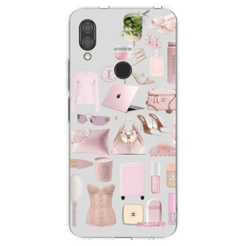 Picasee átlátszó szilikon tok az alábbi mobiltelefonokra Xiaomi Redmi 7 - Glam Babe