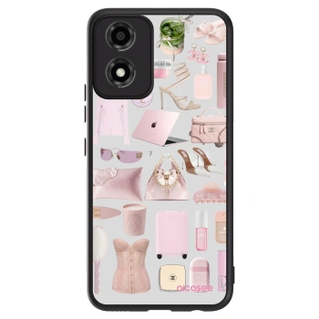 Szilikon tok erre a típusra Motorola Moto E14 - Glam Babe