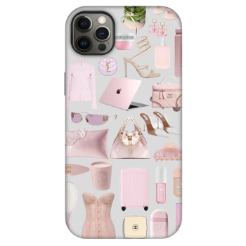 Szilikon tok erre a típusra Apple iPhone 12 Pro Max - Glam Babe
