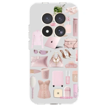 Picasee átlátszó szilikon tok az alábbi mobiltelefonokra Xiaomi Redmi Note 15 Pro 4G - Glam Babe