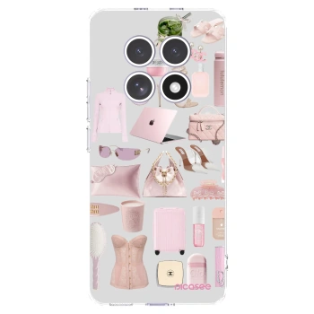 Picasee átlátszó szilikon tok az alábbi mobiltelefonokra Xiaomi Redmi Note 15 - Glam Babe