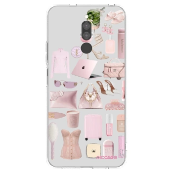 Picasee átlátszó szilikon tok az alábbi mobiltelefonokra Xiaomi Redmi 8 - Glam Babe