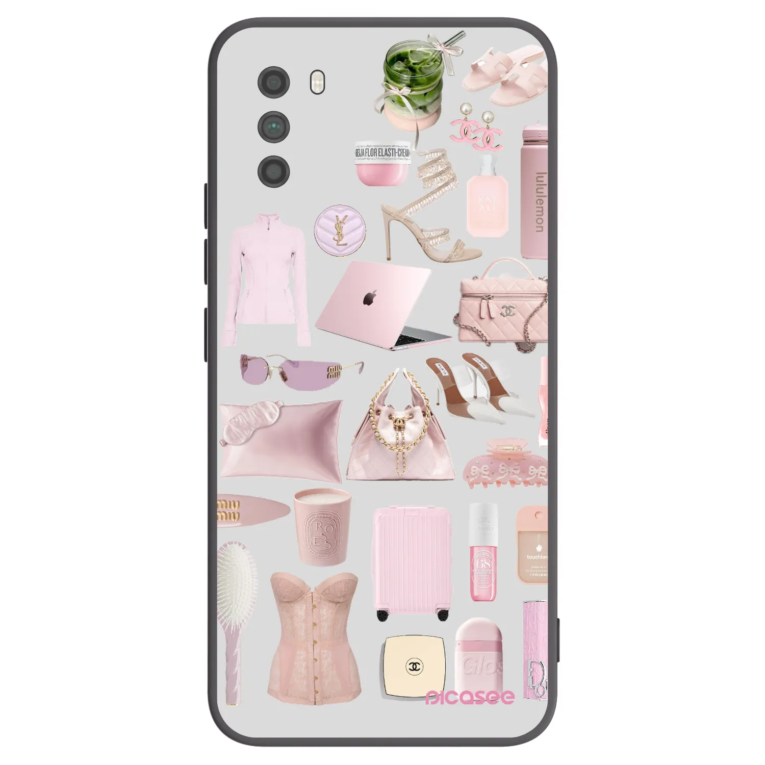 Picasee fekete szilikon tok az alábbi mobiltelefonokra Xiaomi Poco M3 - Glam Babe