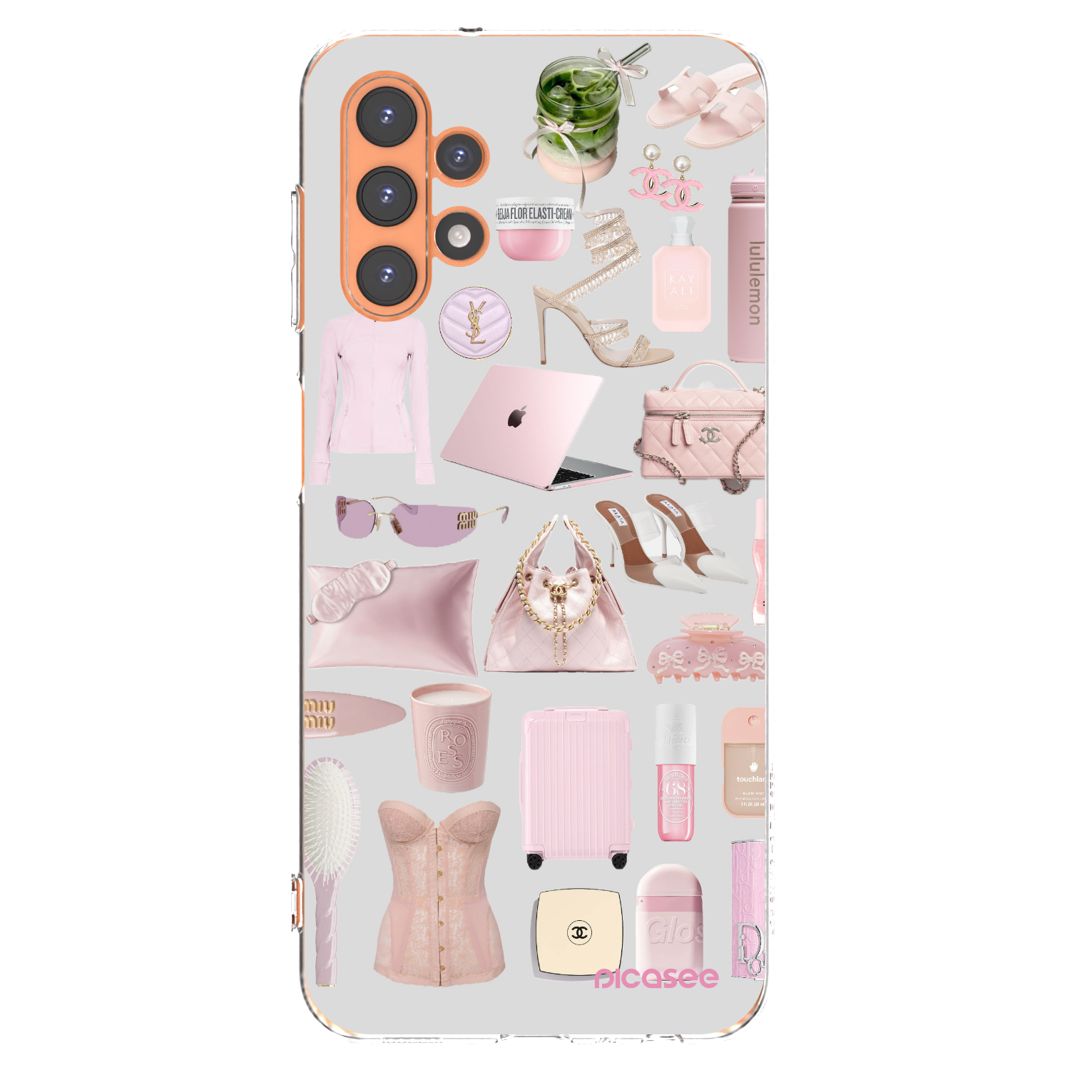 Picasee átlátszó szilikon tok az alábbi mobiltelefonokra Samsung Galaxy A13 4G A135 - Glam Babe