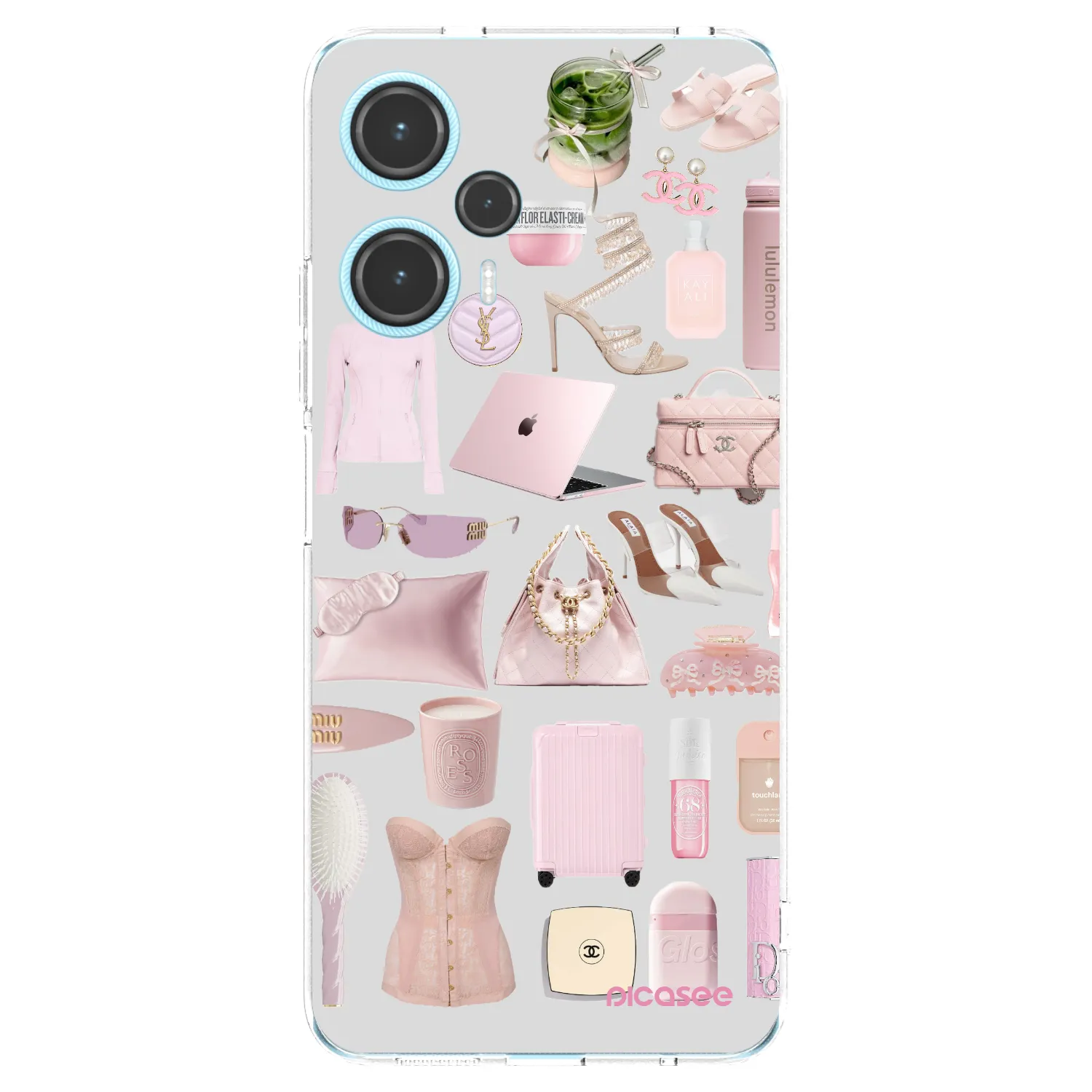 Picasee átlátszó szilikon tok az alábbi mobiltelefonokra Xiaomi Poco F5 - Glam Babe