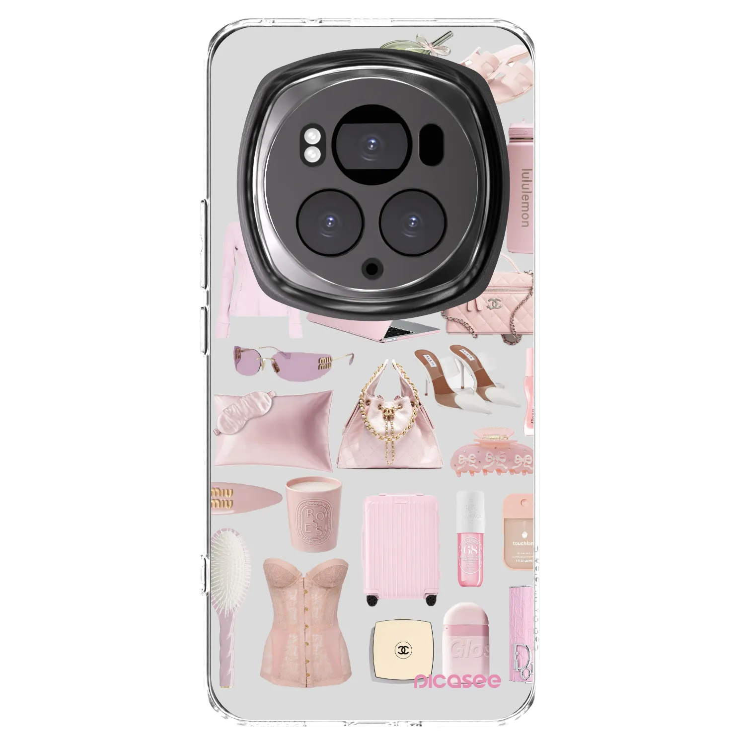 Picasee átlátszó szilikon tok az alábbi mobiltelefonokra Honor Magic6 Pro - Glam Babe