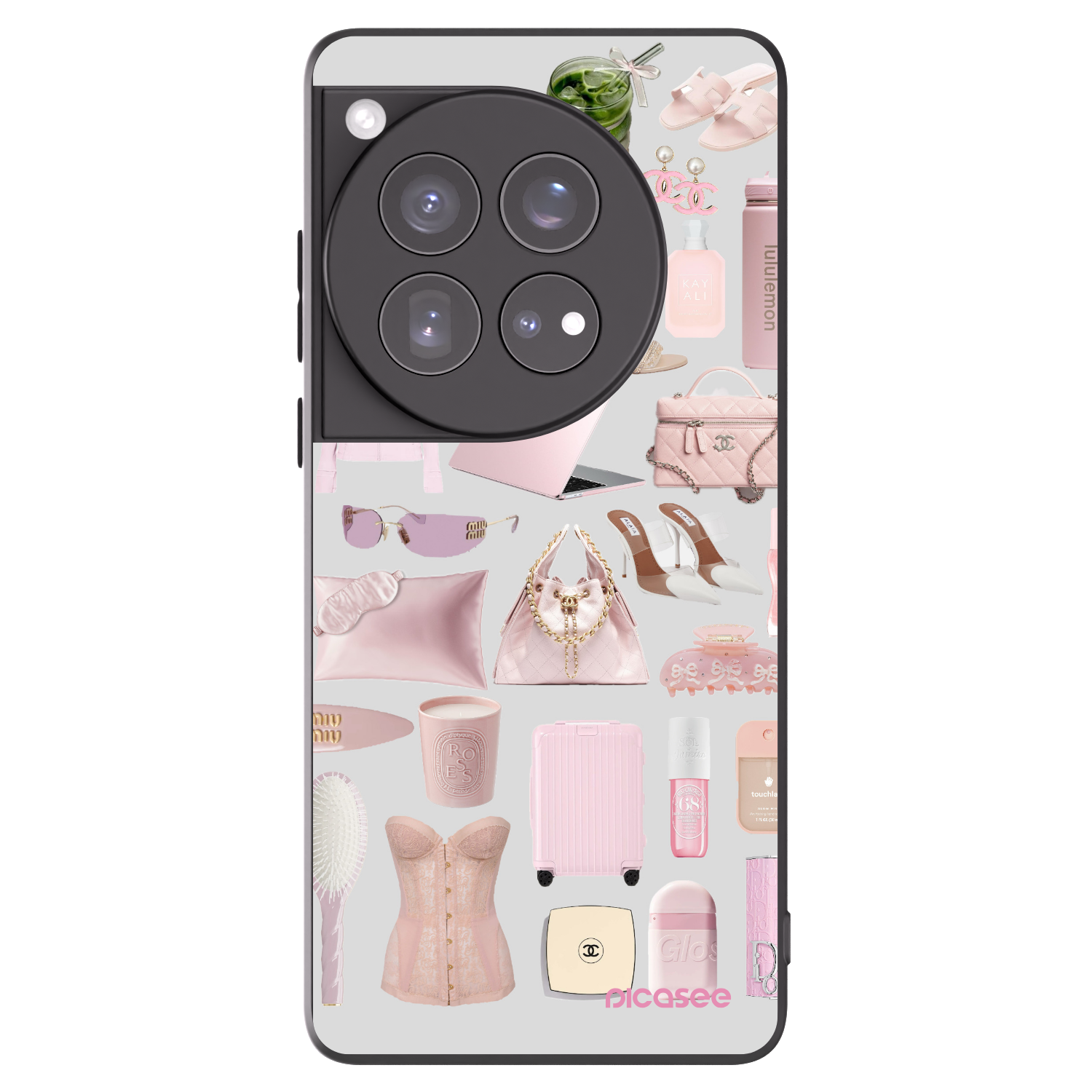 Picasee fekete szilikon tok az alábbi mobiltelefonokra OnePlus 12 5G - Glam Babe
