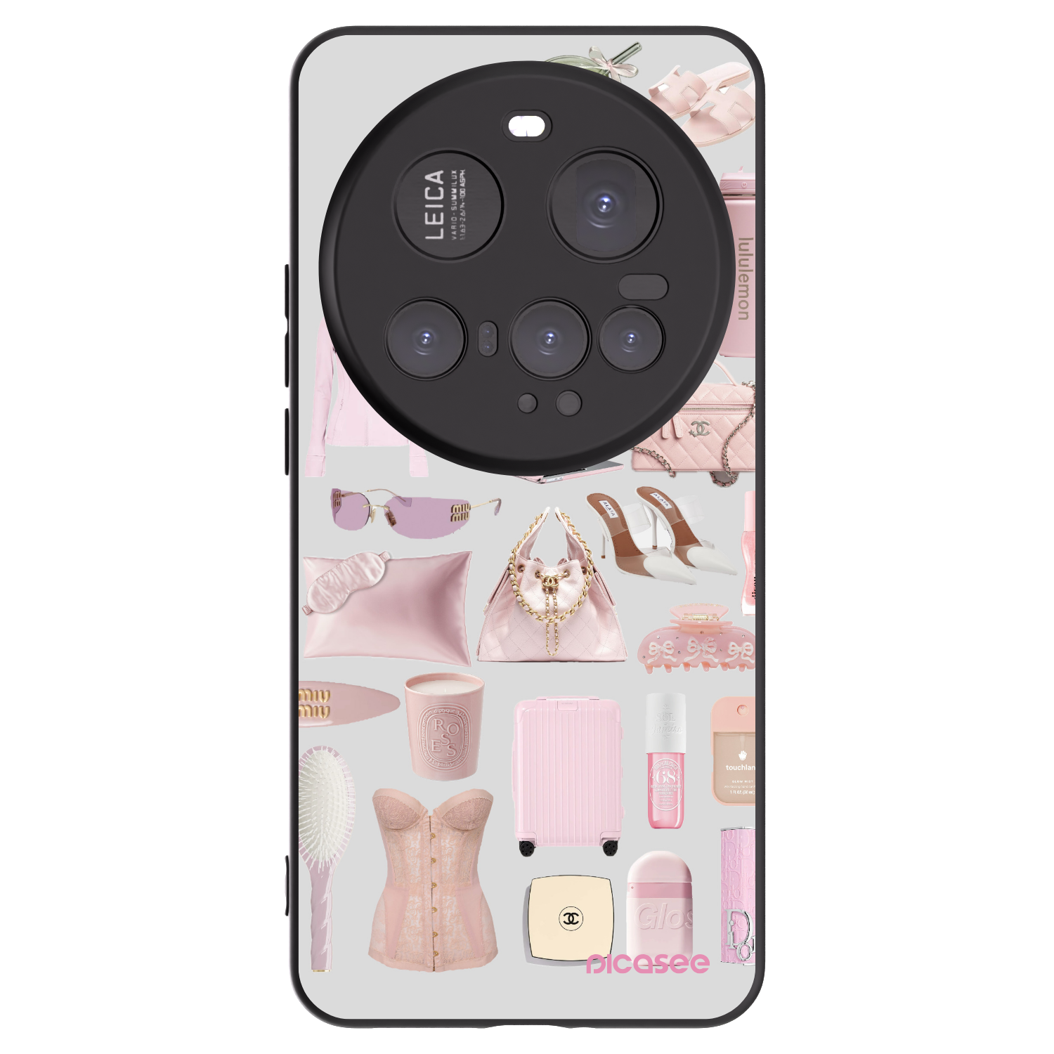 Picasee fekete szilikon tok az alábbi mobiltelefonokra Xiaomi 15 Ultra - Glam Babe