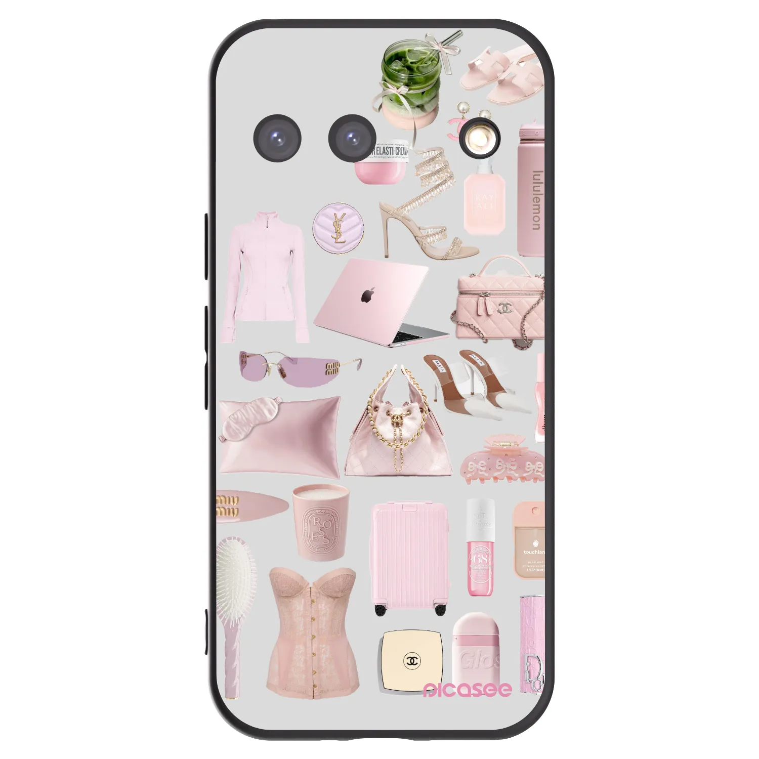 Picasee fekete szilikon tok az alábbi mobiltelefonokra Google Pixel 9 - Glam Babe