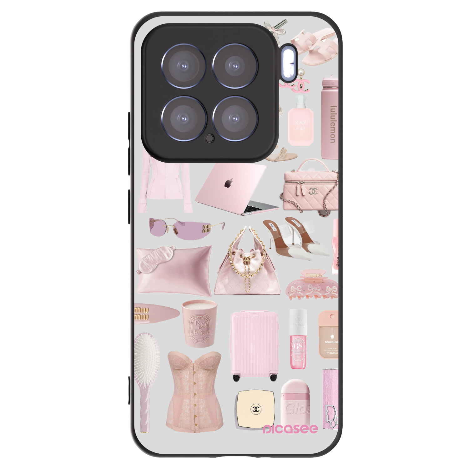 Picasee fekete szilikon tok az alábbi mobiltelefonokra Xiaomi 15 - Glam Babe