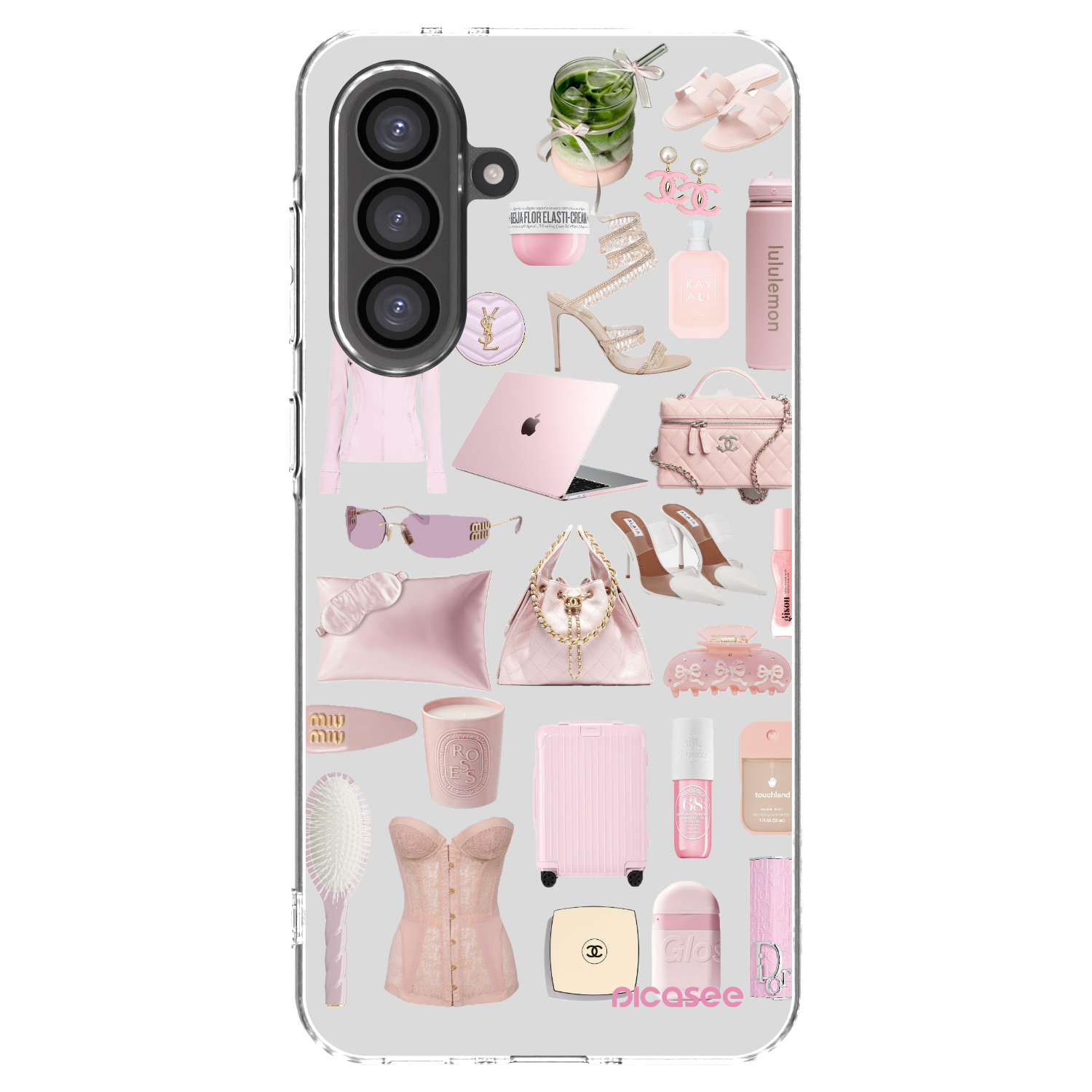 Picasee átlátszó szilikon tok az alábbi mobiltelefonokra Samsung Galaxy A36 5G - Glam Babe
