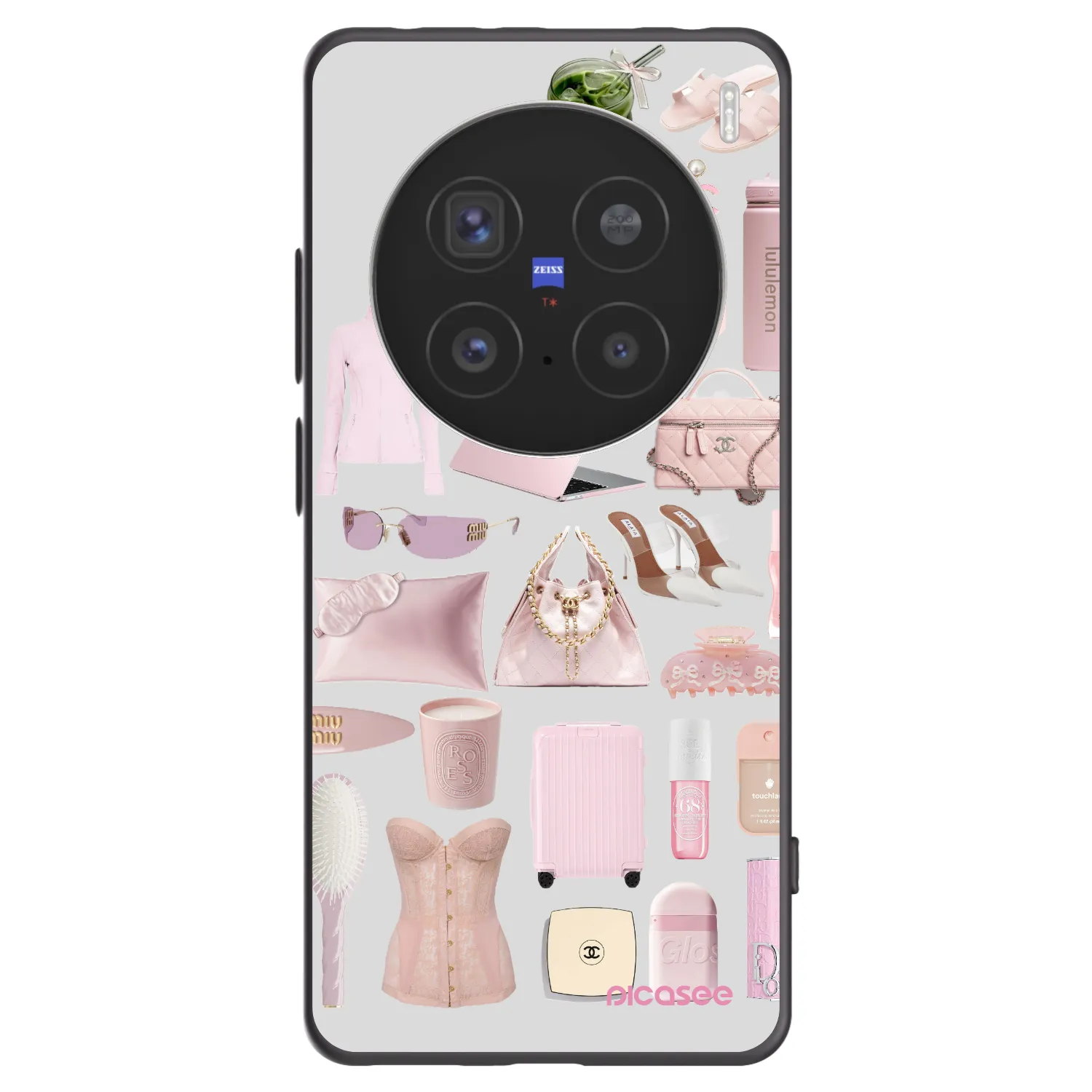 Picasee fekete szilikon tok az alábbi mobiltelefonokra Vivo X200 Pro - Glam Babe