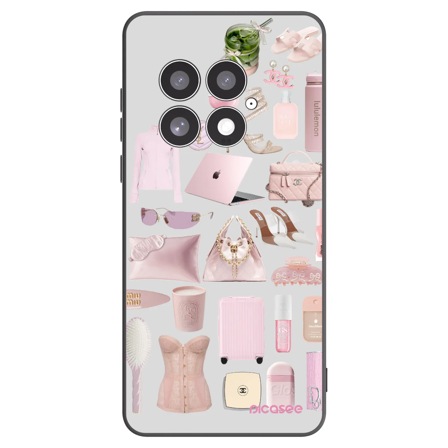 Picasee fekete szilikon tok az alábbi mobiltelefonokra OnePlus 13 5G - Glam Babe