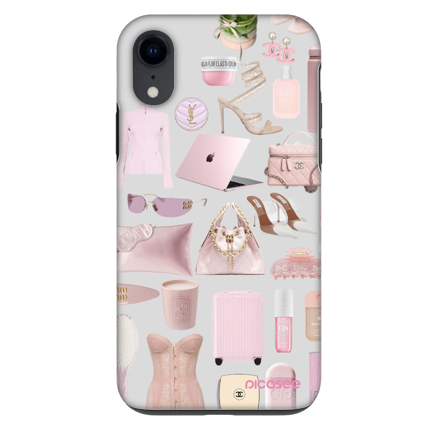 Picasee Fashion Case Apple iPhone XR - Glam Babe