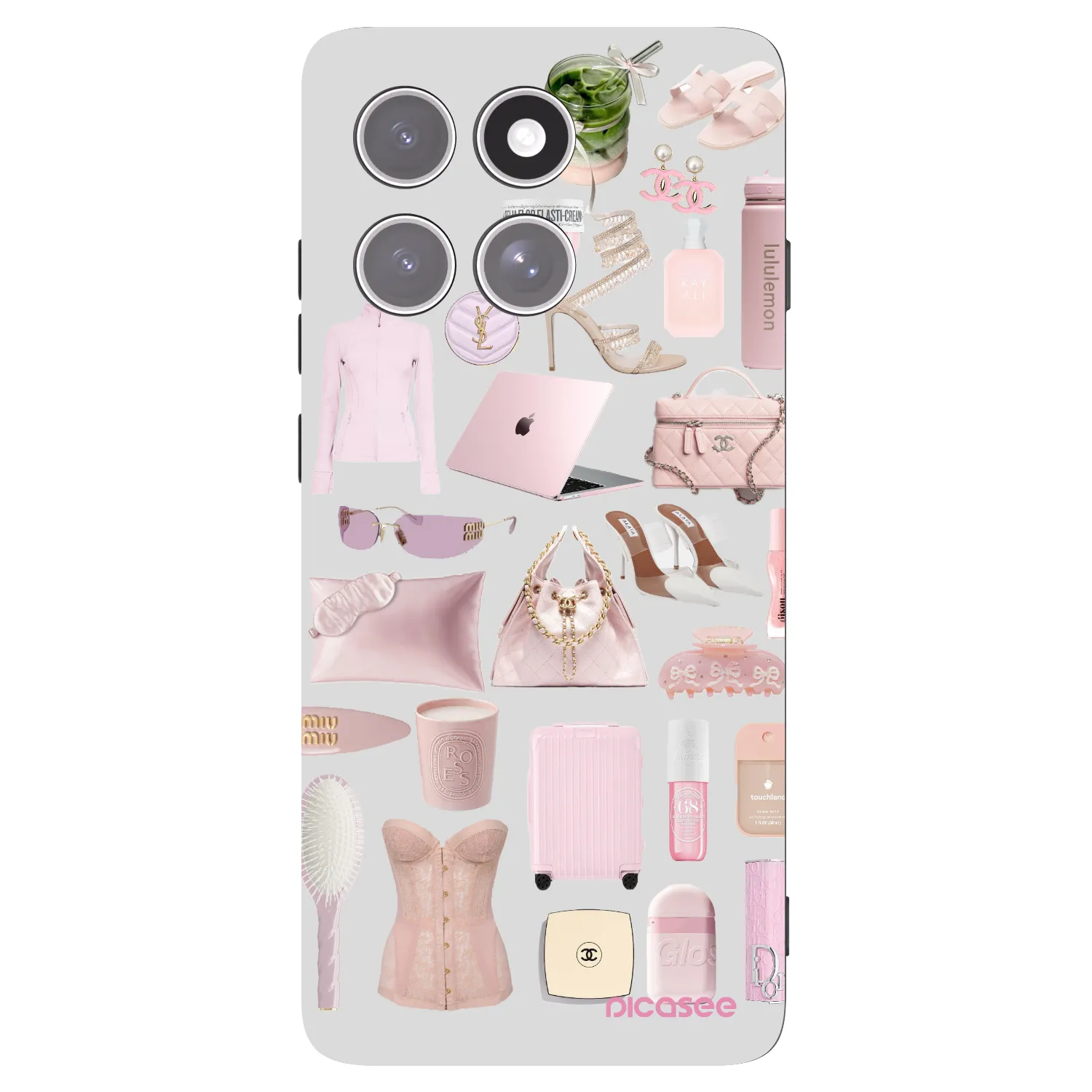 Picasee fekete szilikon tok az alábbi mobiltelefonokra Motorola Edge 60 Pro - Glam Babe