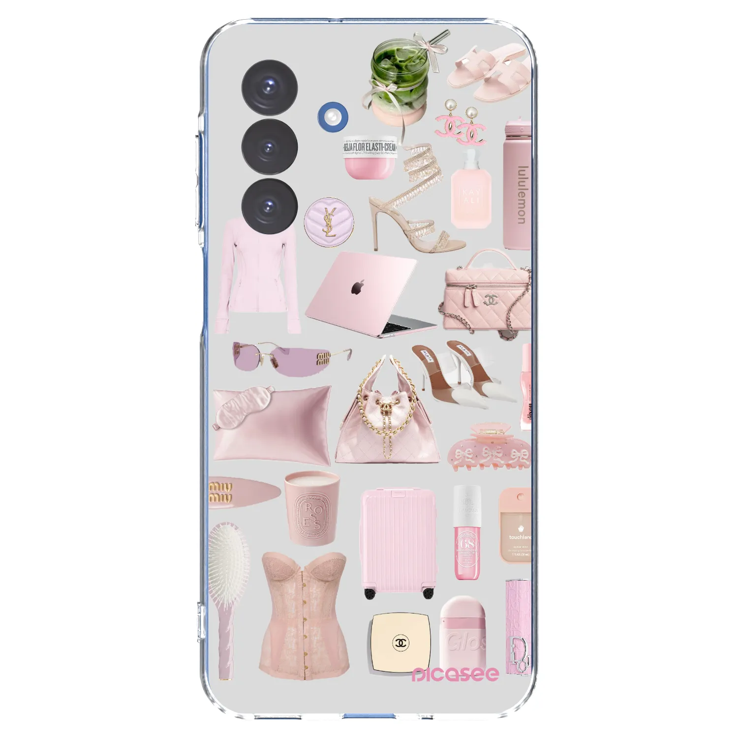 Picasee átlátszó szilikon tok az alábbi mobiltelefonokra Samsung Galaxy A17 5G - Glam Babe