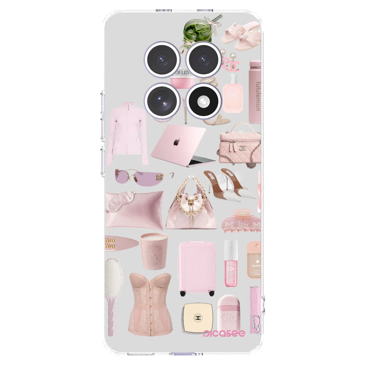 Picasee átlátszó szilikon tok az alábbi mobiltelefonokra Xiaomi Redmi Note 15 - Glam Babe