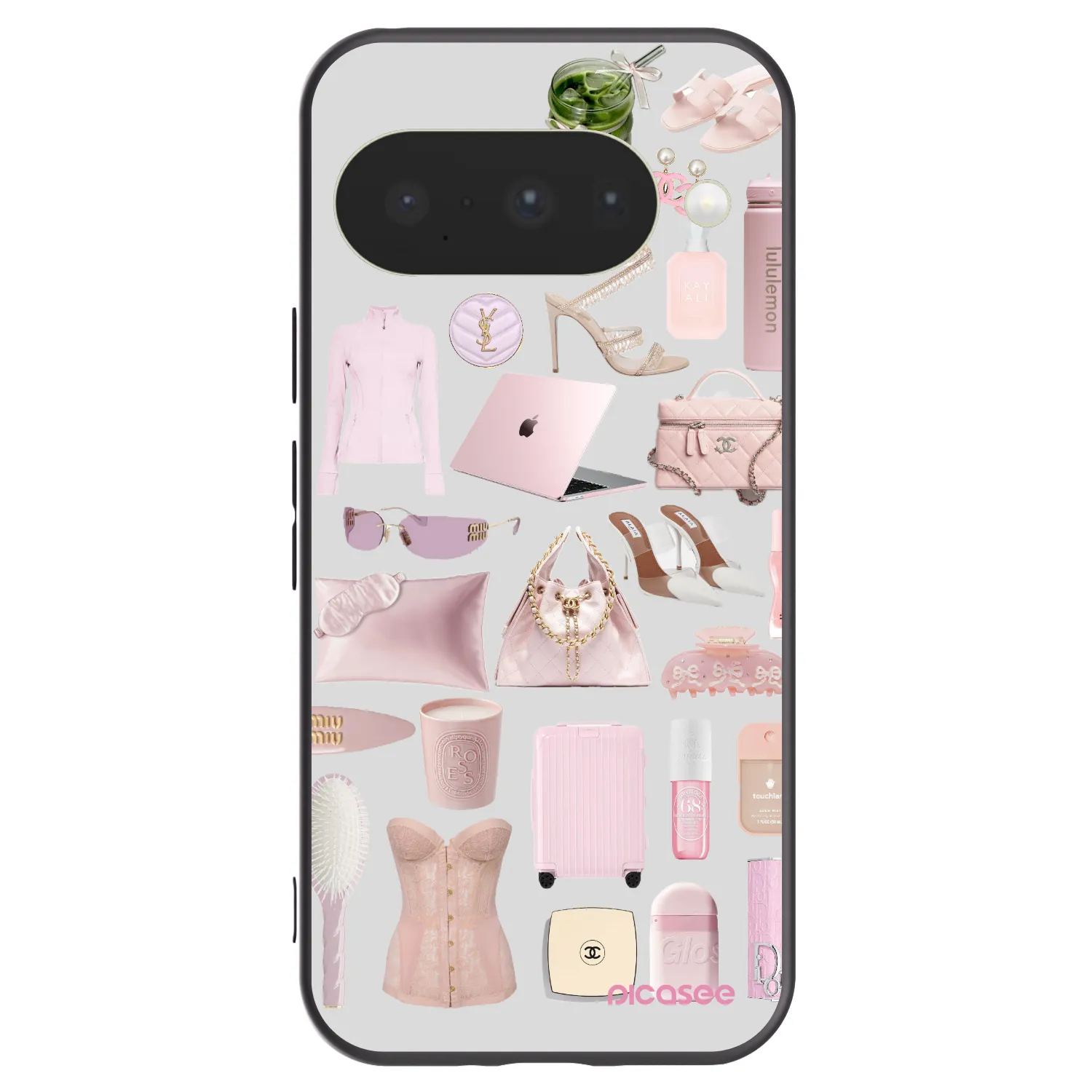 Picasee fekete szilikon tok az alábbi mobiltelefonokra Google Pixel 10 - Glam Babe