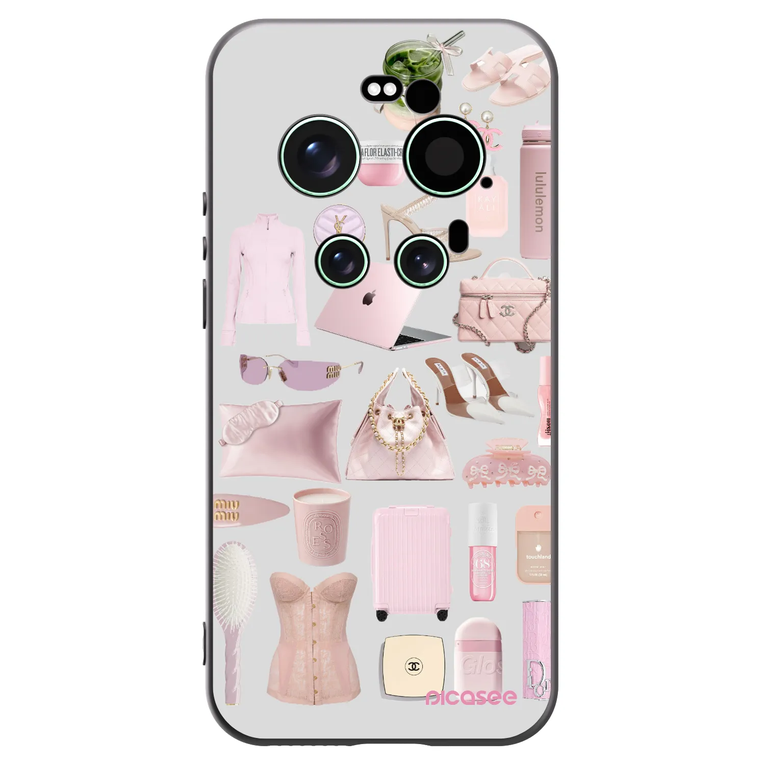 Picasee fekete szilikon tok az alábbi mobiltelefonokra Xiaomi 17 Ultra - Glam Babe