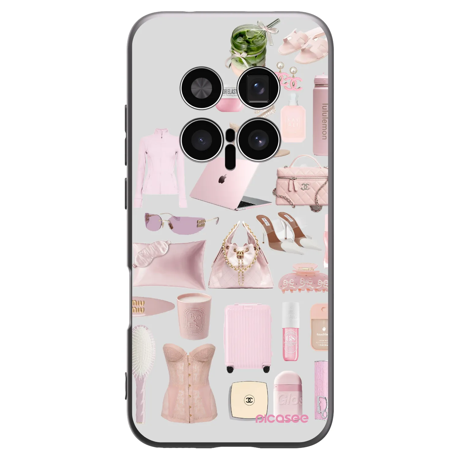 Picasee fekete szilikon tok az alábbi mobiltelefonokra Honor Magic8 Pro 5G - Glam Babe