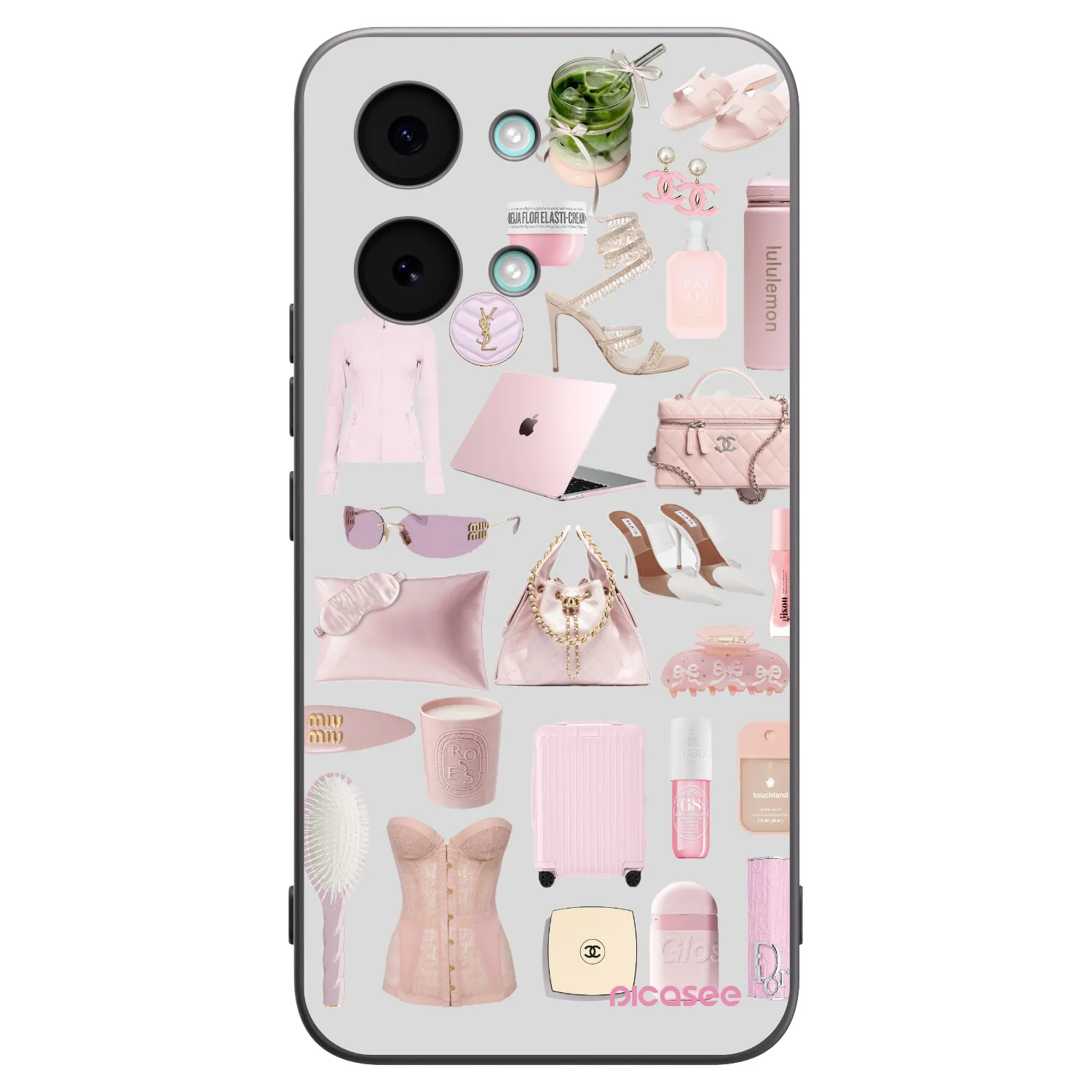 Picasee fekete szilikon tok az alábbi mobiltelefonokra Xiaomi Poco X8 Pro Max - Glam Babe