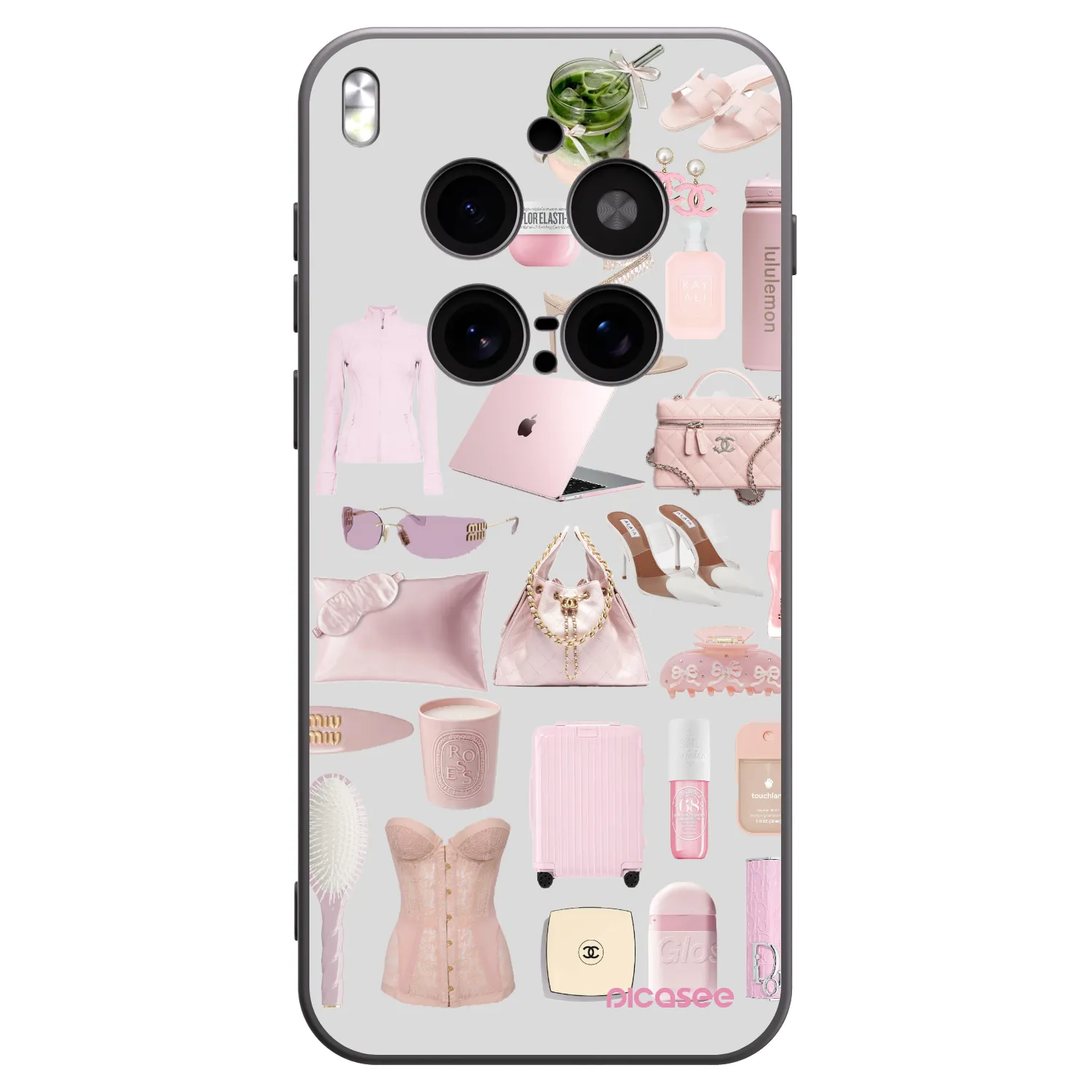 Picasee fekete szilikon tok az alábbi mobiltelefonokra Vivo X300 Pro - Glam Babe