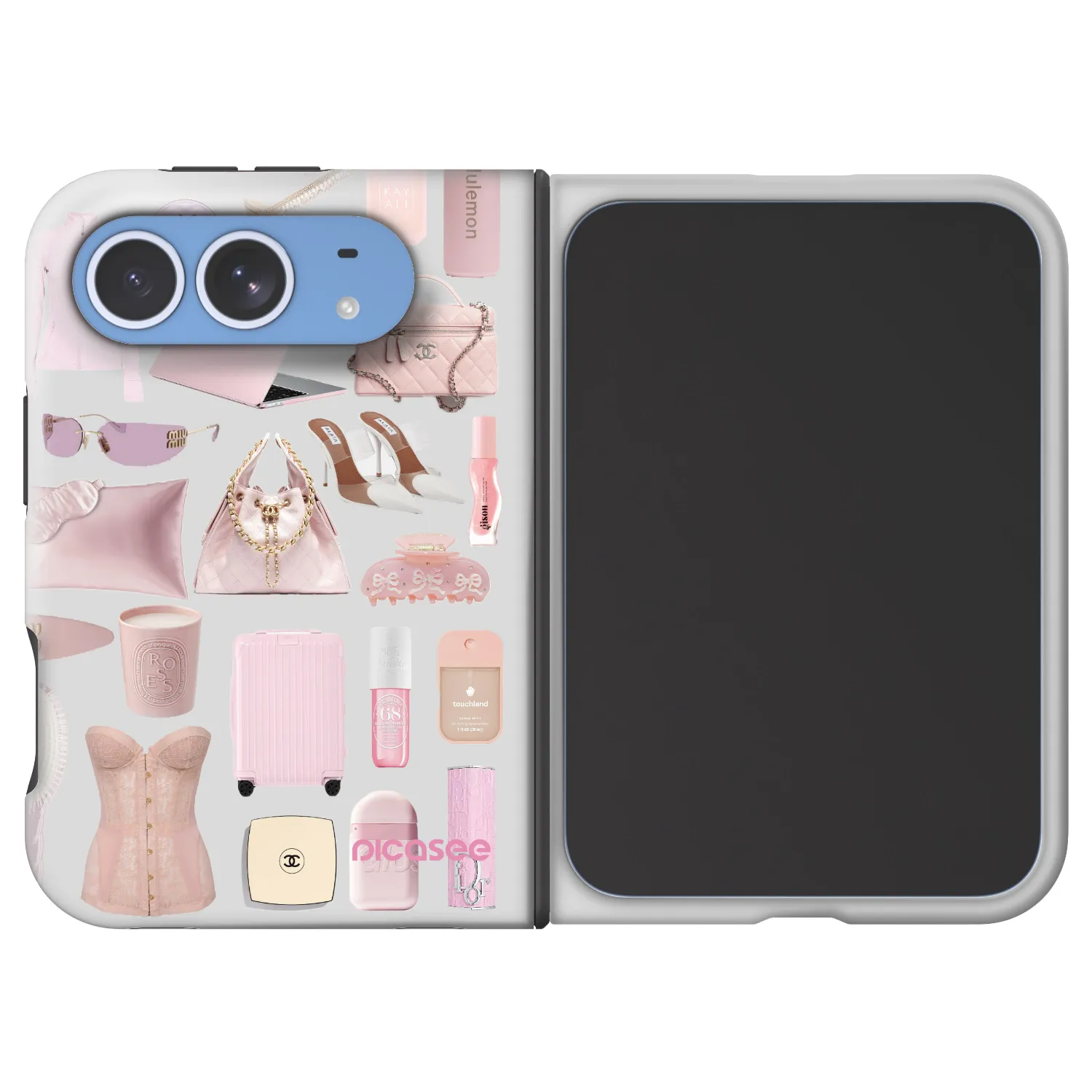 Picasee Fashion Case MagSafe Apple iPhone Duo - Glam Babe