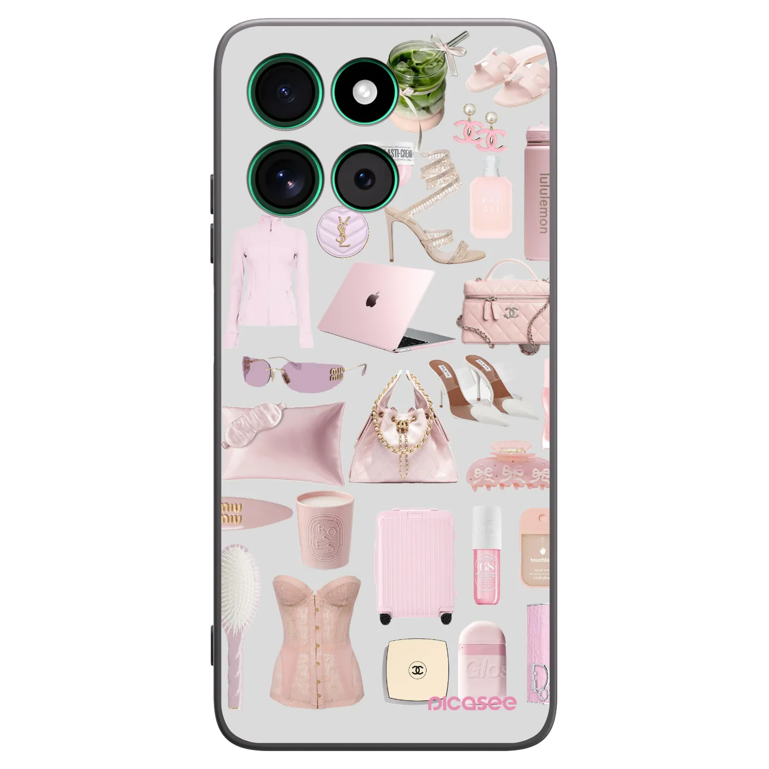 Picasee fekete szilikon tok az alábbi mobiltelefonokra Motorola Moto G57 Power - Glam Babe