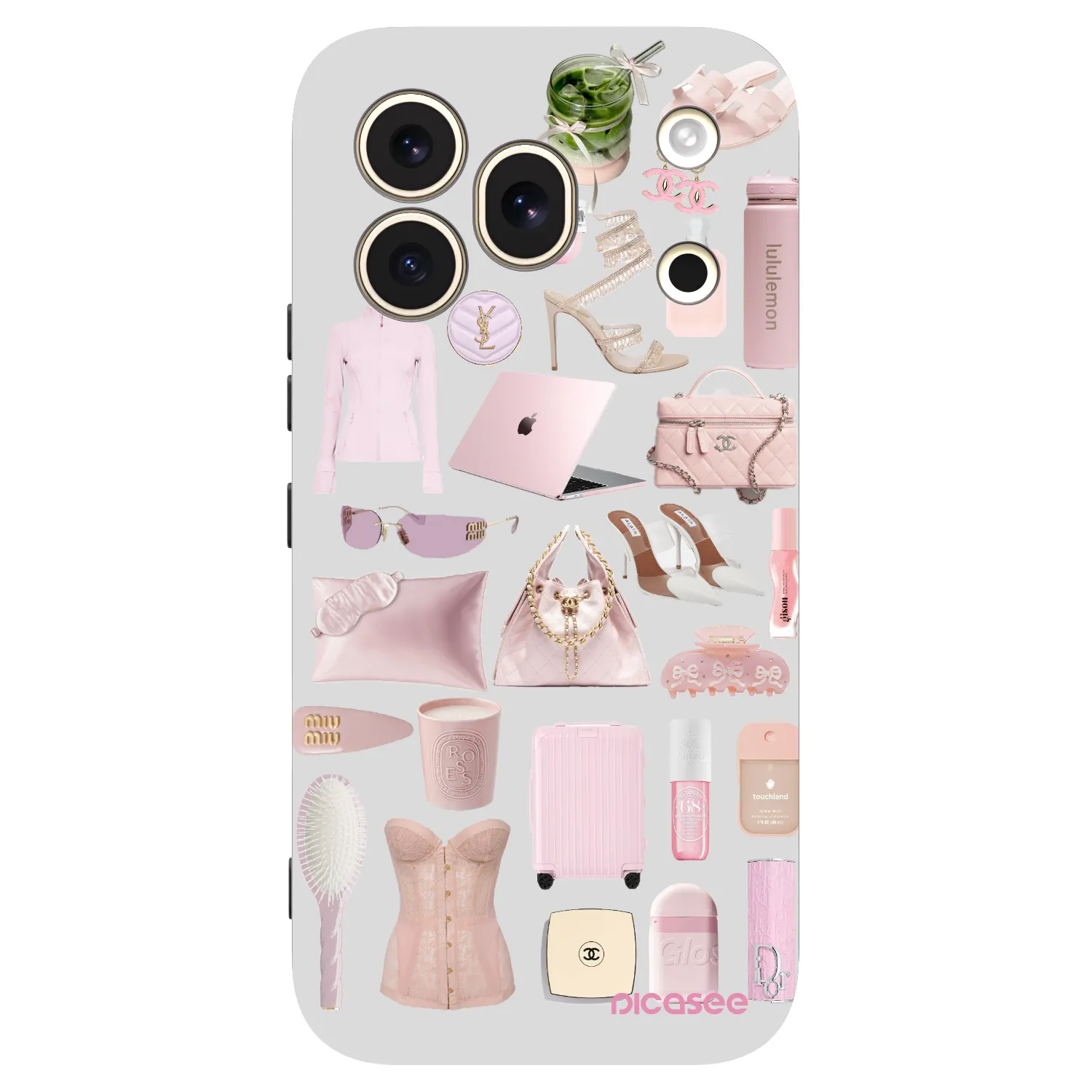 Picasee fekete szilikon tok az alábbi mobiltelefonokra Honor 600 Pro - Glam Babe