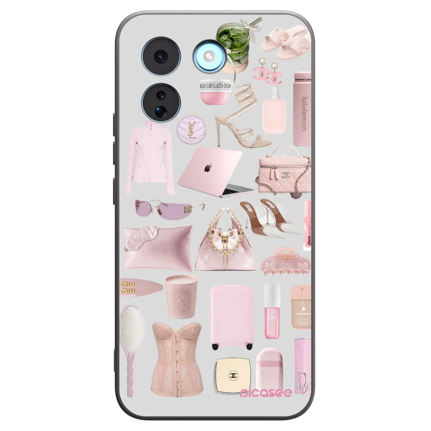 Picasee fekete szilikon tok az alábbi mobiltelefonokra Xiaomi Redmi Note 17 Pro MAX 5G - Glam Babe