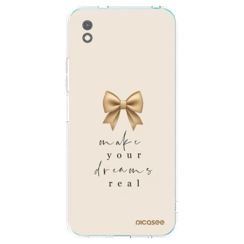 Picasee fekete szilikon tok az alábbi mobiltelefonokra Xiaomi Redmi 9A - Golden Dream