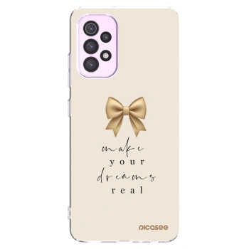 Picasee átlátszó szilikon tok az alábbi mobiltelefonokra Samsung Galaxy A32 5G A326B - Golden Dream