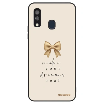 Szilikon tok erre a típusra Samsung Galaxy A40 A405F - Golden Dream