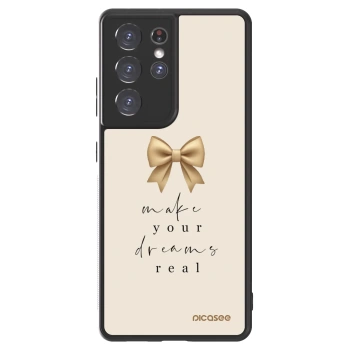 Szilikon tok erre a típusra Samsung Galaxy S21 Ultra 5G G998B - Golden Dream