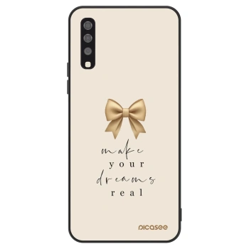 Szilikon tok erre a típusra Samsung Galaxy A70 A705F - Golden Dream
