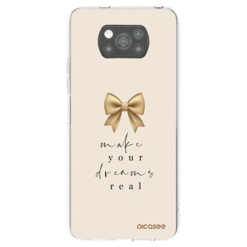 Picasee fekete szilikon tok az alábbi mobiltelefonokra Xiaomi Poco X3 Pro - Golden Dream