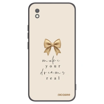 Picasee fekete szilikon tok az alábbi mobiltelefonokra Xiaomi Redmi 9AT - Golden Dream