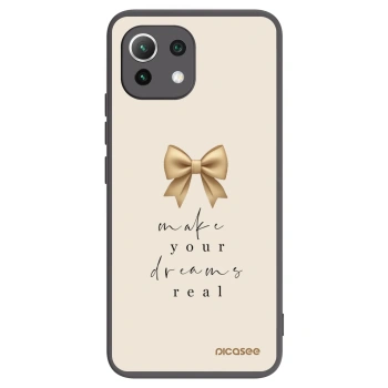 Picasee fekete szilikon tok az alábbi mobiltelefonokra Xiaomi Mi 11 Lite - Golden Dream