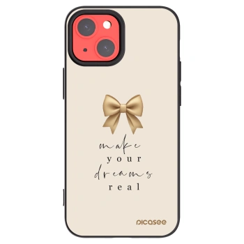 Picasee fekete szilikon tok az alábbi mobiltelefonokra Apple iPhone 13 mini - Golden Dream