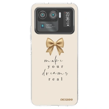 Picasee átlátszó szilikon tok az alábbi mobiltelefonokra Xiaomi Mi 11 Ultra - Golden Dream