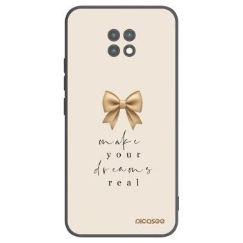 Picasee fekete szilikon tok az alábbi mobiltelefonokra Xiaomi Redmi Note 9T - Golden Dream