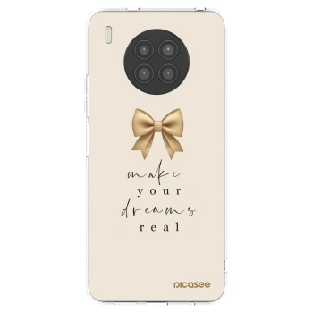 Picasee átlátszó szilikon tok az alábbi mobiltelefonokra Huawei Nova 8i - Golden Dream