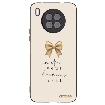 Picasee fekete szilikon tok az alábbi mobiltelefonokra Huawei Nova 8i - Golden Dream