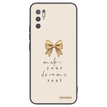 Picasee fekete szilikon tok az alábbi mobiltelefonokra Xiaomi Poco M3 Pro 5G - Golden Dream
