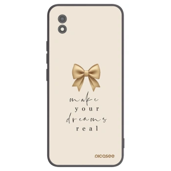 Picasee fekete szilikon tok az alábbi mobiltelefonokra Realme C11 (2021) - Golden Dream