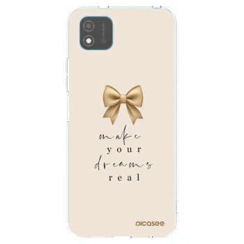 Picasee átlátszó szilikon tok az alábbi mobiltelefonokra Realme C11 (2021) - Golden Dream