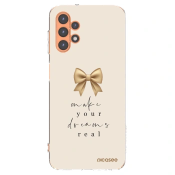 Picasee átlátszó szilikon tok az alábbi mobiltelefonokra Samsung Galaxy A13 4G A135 - Golden Dream
