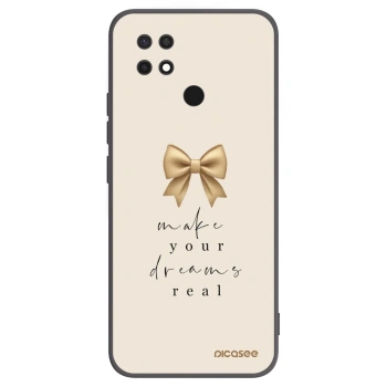 Picasee fekete szilikon tok az alábbi mobiltelefonokra Xiaomi Redmi 10C - Golden Dream